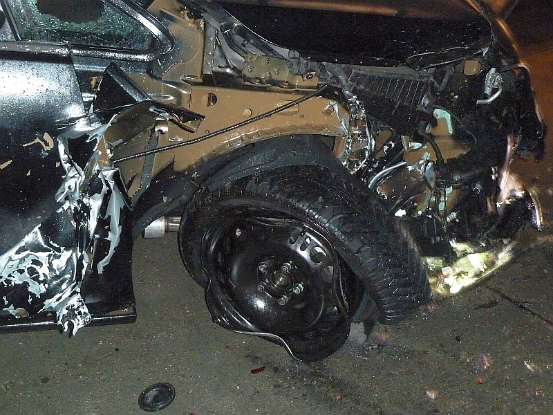 Unfall auf der Autobahn