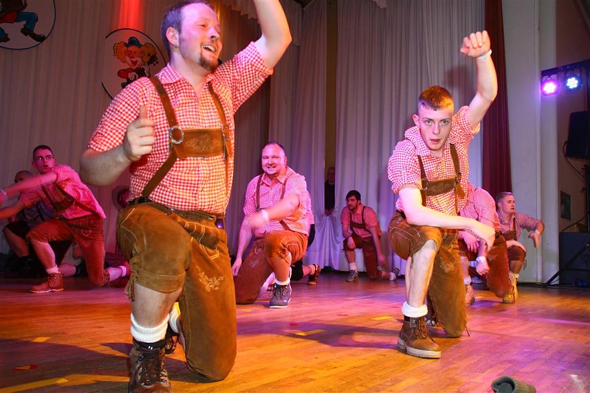 M&auml;nnerballetts in Bleicherode