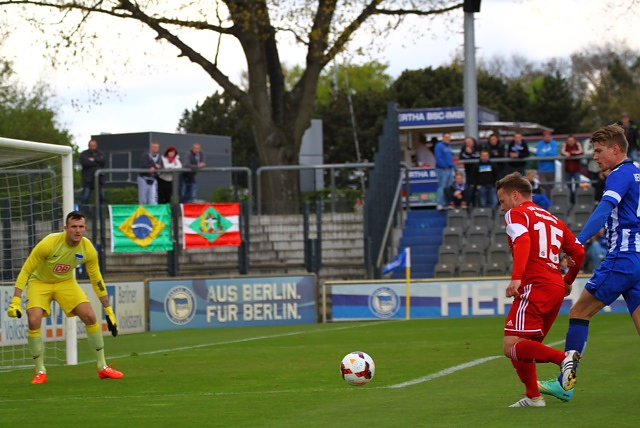 Hertha II gegen Wacker - 1. Halbzeit