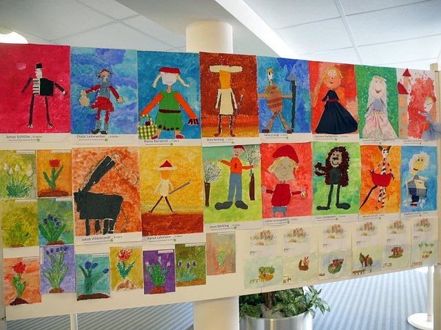 Unsere besten Arbeiten - Sch&uuml;lerausstellung in Leinefelde