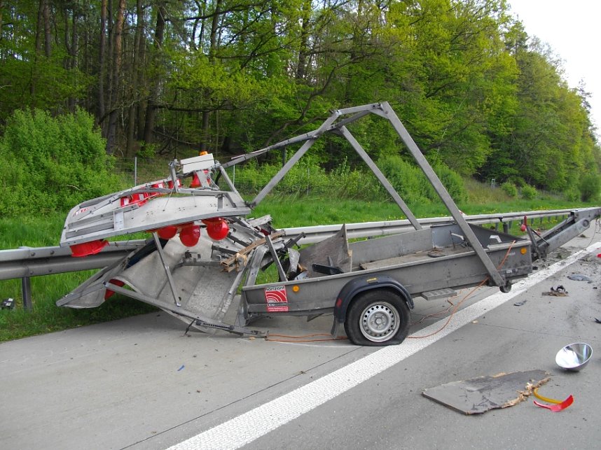 Unfall bei Hermsdorf
