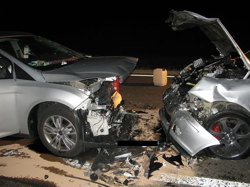 Unfall auf der Autobahn