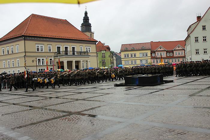 &Ouml;ffentliche Vereidigung in Sondershausen