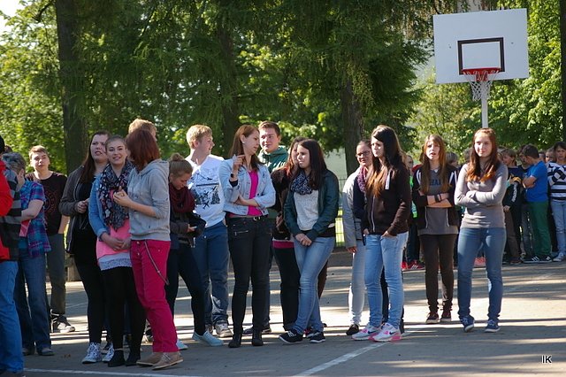 Feuerwehr&uuml;bung an Hentrich-Schule