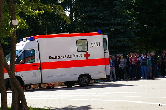 Feuerwehr&uuml;bung an Hentrich-Schule