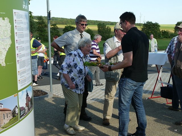 Er&ouml;ffnung Pilgerinformation Etzelsbach