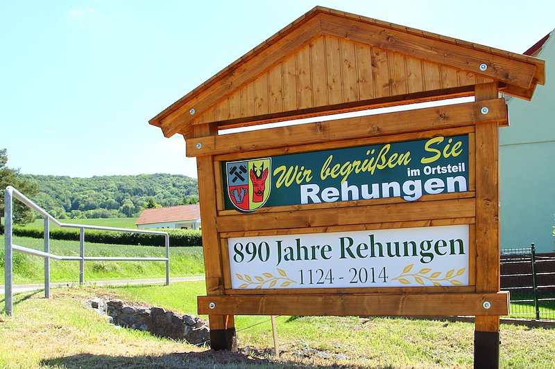 890 Jahre Rehungen: Die Er&ouml;ffnungsfeier