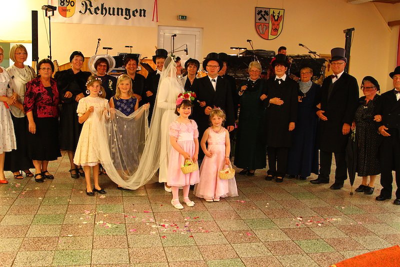 890 Jahre Rehungen: Die Er&ouml;ffnungsfeier