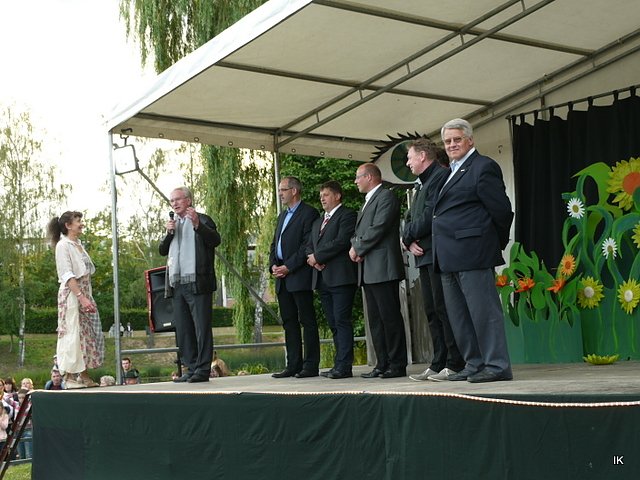 Er&ouml;ffnung des Stadtfestes in Leinefelde