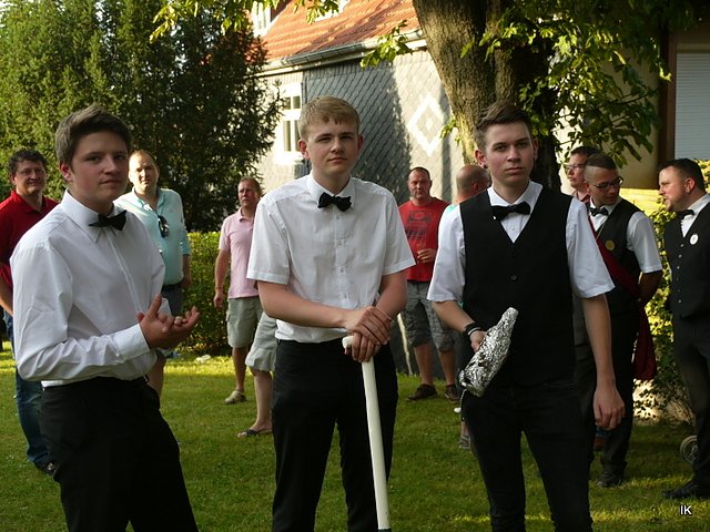 Ausgrabung der Kirmes am 18. Juli 2014