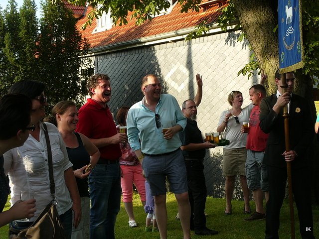 Ausgrabung der Kirmes am 18. Juli 2014