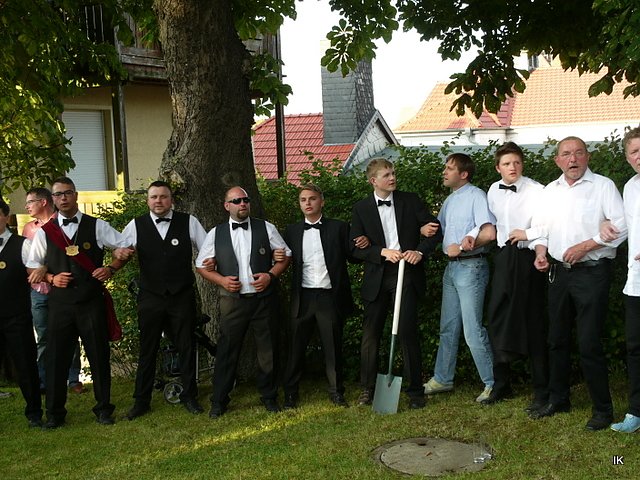 Ausgrabung der Kirmes am 18. Juli 2014