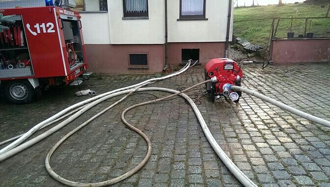 Unwetter in Niederorschel