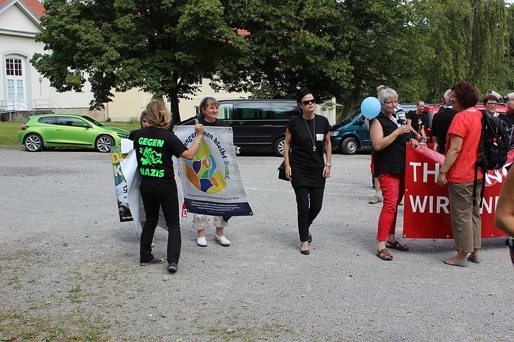 Zeichen gegen Rechts gesetzt