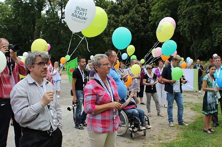 Zeichen gegen Rechts gesetzt