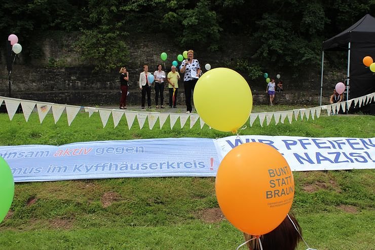 Zeichen gegen Rechts gesetzt