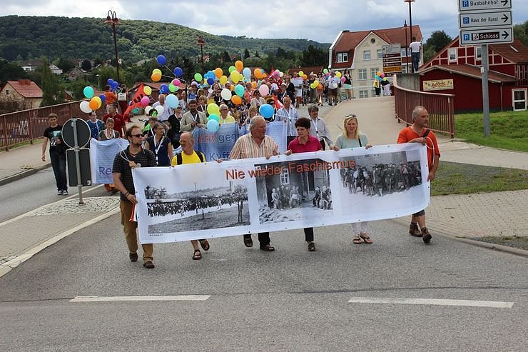 Zeichen gegen Rechts gesetzt