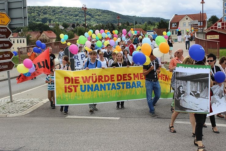 Zeichen gegen Rechts gesetzt