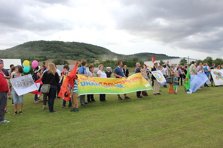 Zeichen gegen Rechts gesetzt