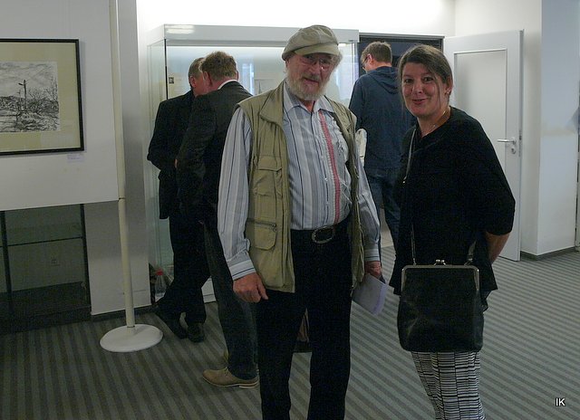 Er&ouml;ffnung der Ausstellung "Wege"