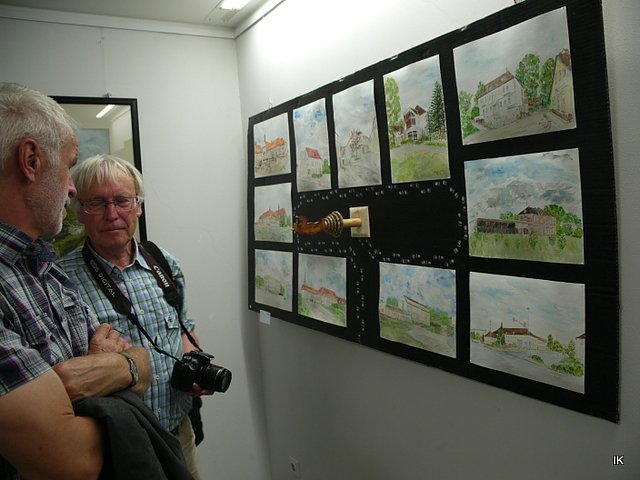 Er&ouml;ffnung der Ausstellung "Wege"