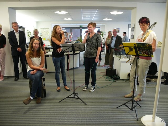 Er&ouml;ffnung der Ausstellung "Wege"