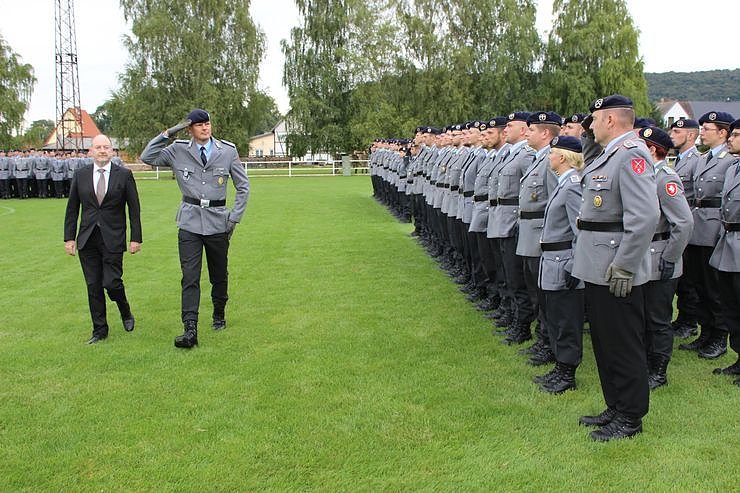 Vereidigung in der Patengemeinde