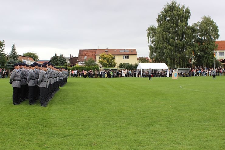 Vereidigung in der Patengemeinde