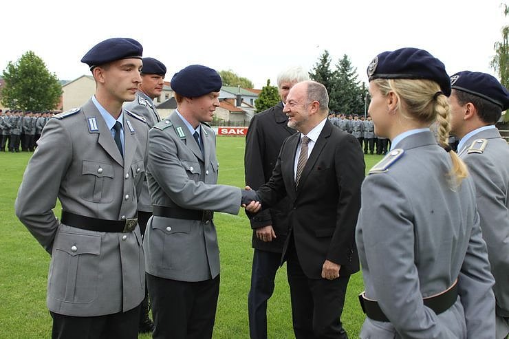 Vereidigung in der Patengemeinde