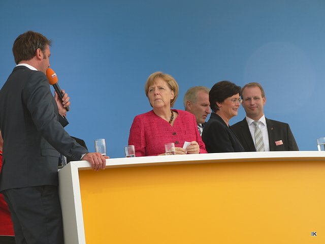 Angela Merkel in Leinefelde