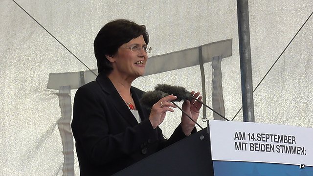 Angela Merkel in Leinefelde