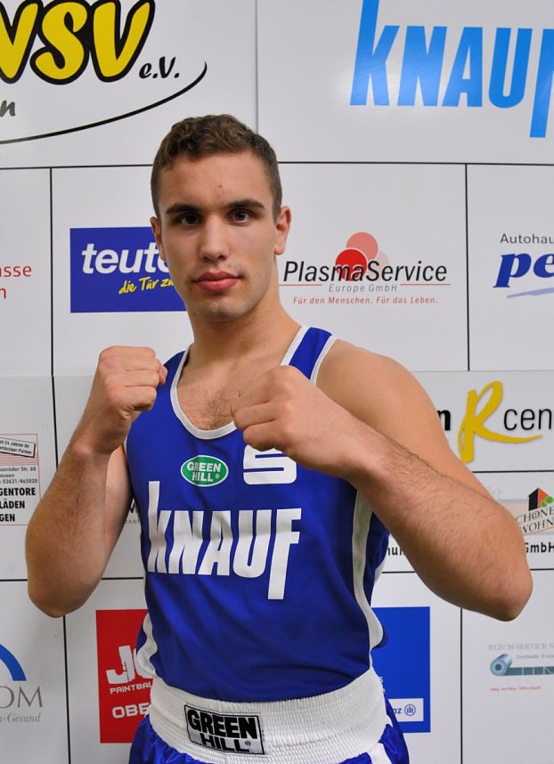 Halb-Schwergewichtler Leon Bunn wird auch in der kommenden Saison f&uuml;r den NSV in den Ring steigen.