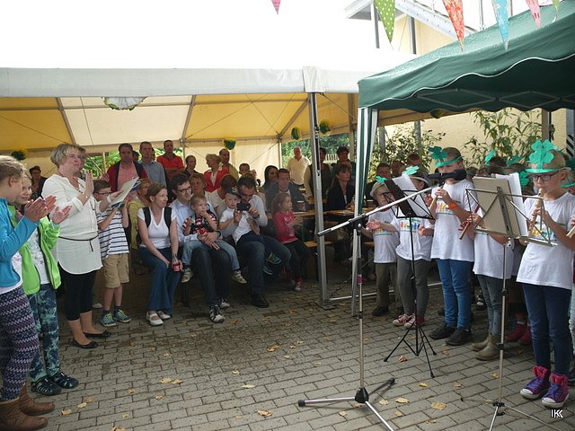 Geburtstagsfeier in der Montessorischule