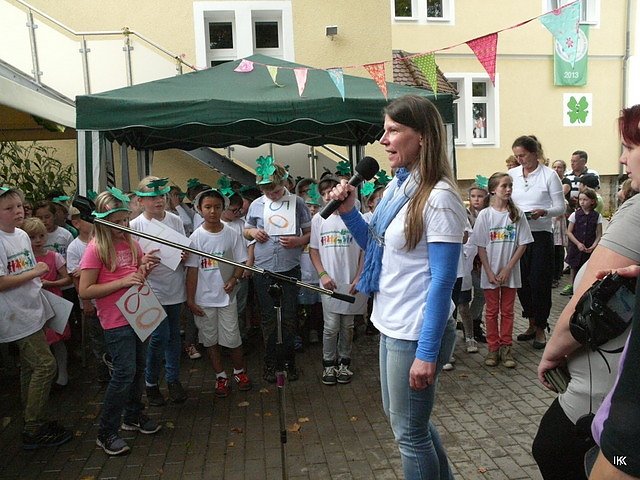 Geburtstagsfeier in der Montessorischule