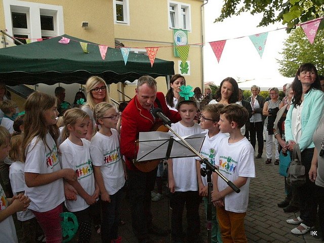 Geburtstagsfeier in der Montessorischule