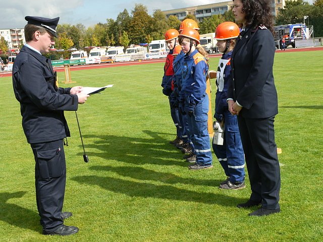 Landesausscheid der Jugendfeuerwehren