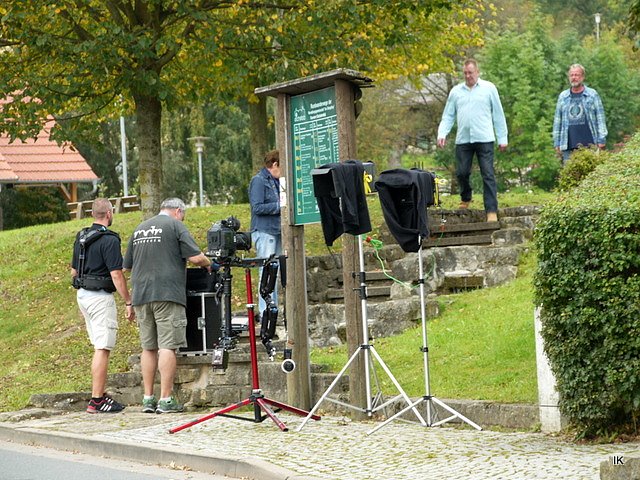Dreharbeiten in Kirchohmfeld