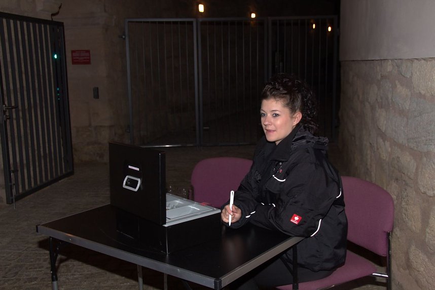 Auf der Burg ging die "Post" ab