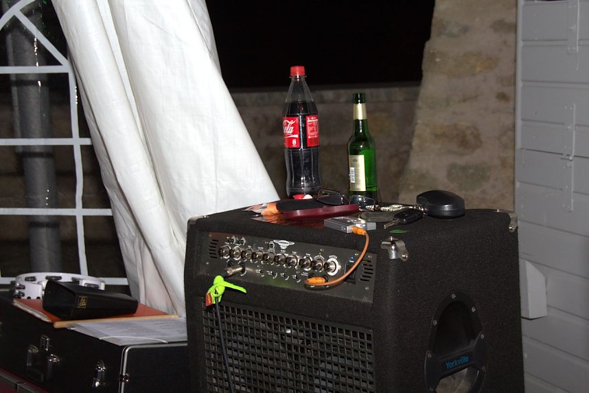 Auf der Burg ging die "Post" ab