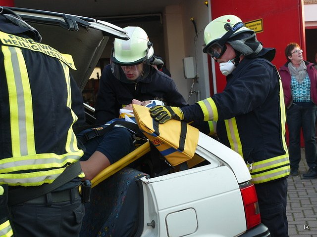 Verabschiedung des alten Tankers