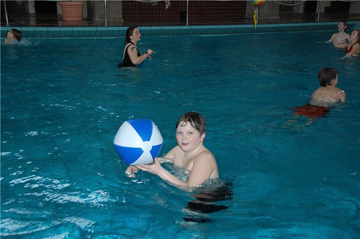 Pool-Party im Badehaus.NNZ-City Scout on Tour