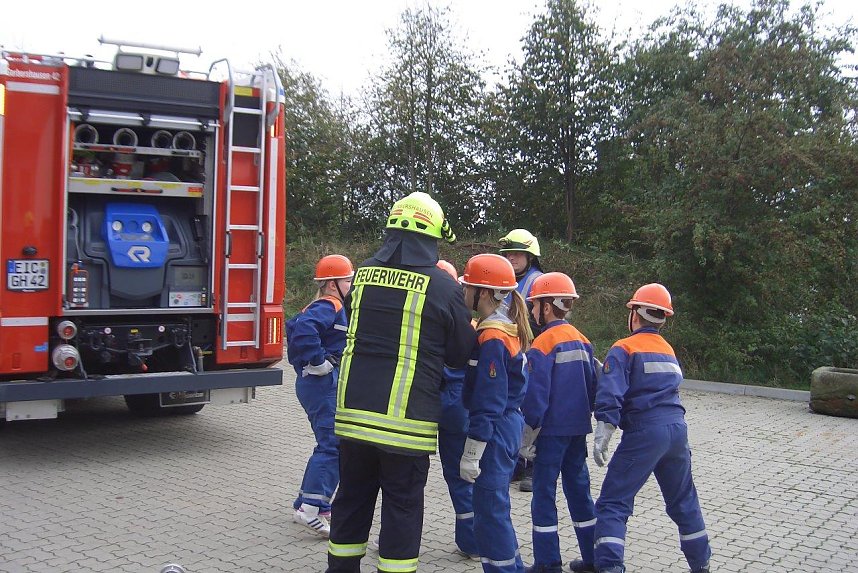 &Uuml;bung Jugendfeuerwehren
