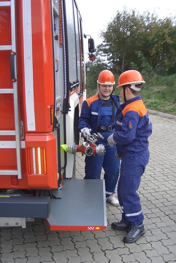 &Uuml;bung Jugendfeuerwehren