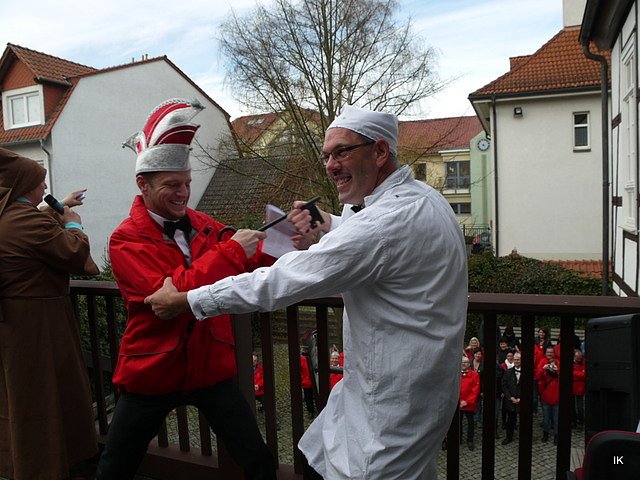 Karnevalsbeginn in Worbis