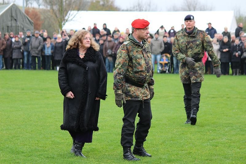Neuer Lehrgang in Oberspier vereidigt