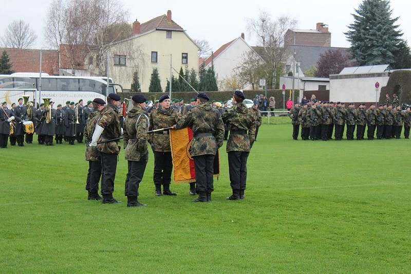Neuer Lehrgang in Oberspier vereidigt