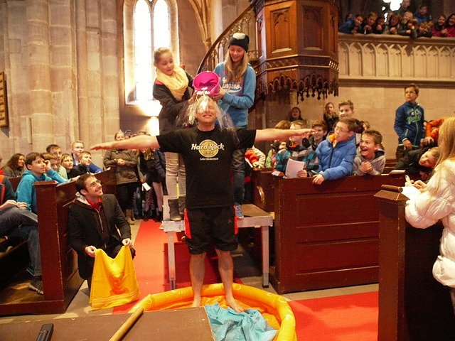 Gottesdienst zum Patronatsfest mit Wetteinl&ouml;sung
