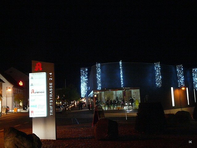 Lichterfest in der Bahnhofstra&szlig;e Leinefelde