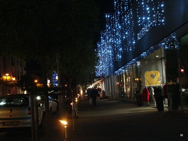 Lichterfest in der Bahnhofstra&szlig;e Leinefelde