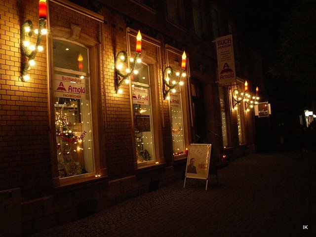 Lichterfest in der Bahnhofstra&szlig;e Leinefelde